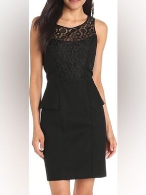 Jessica Simpson NWT Women's Sleeveless Peplum Dress Size 6